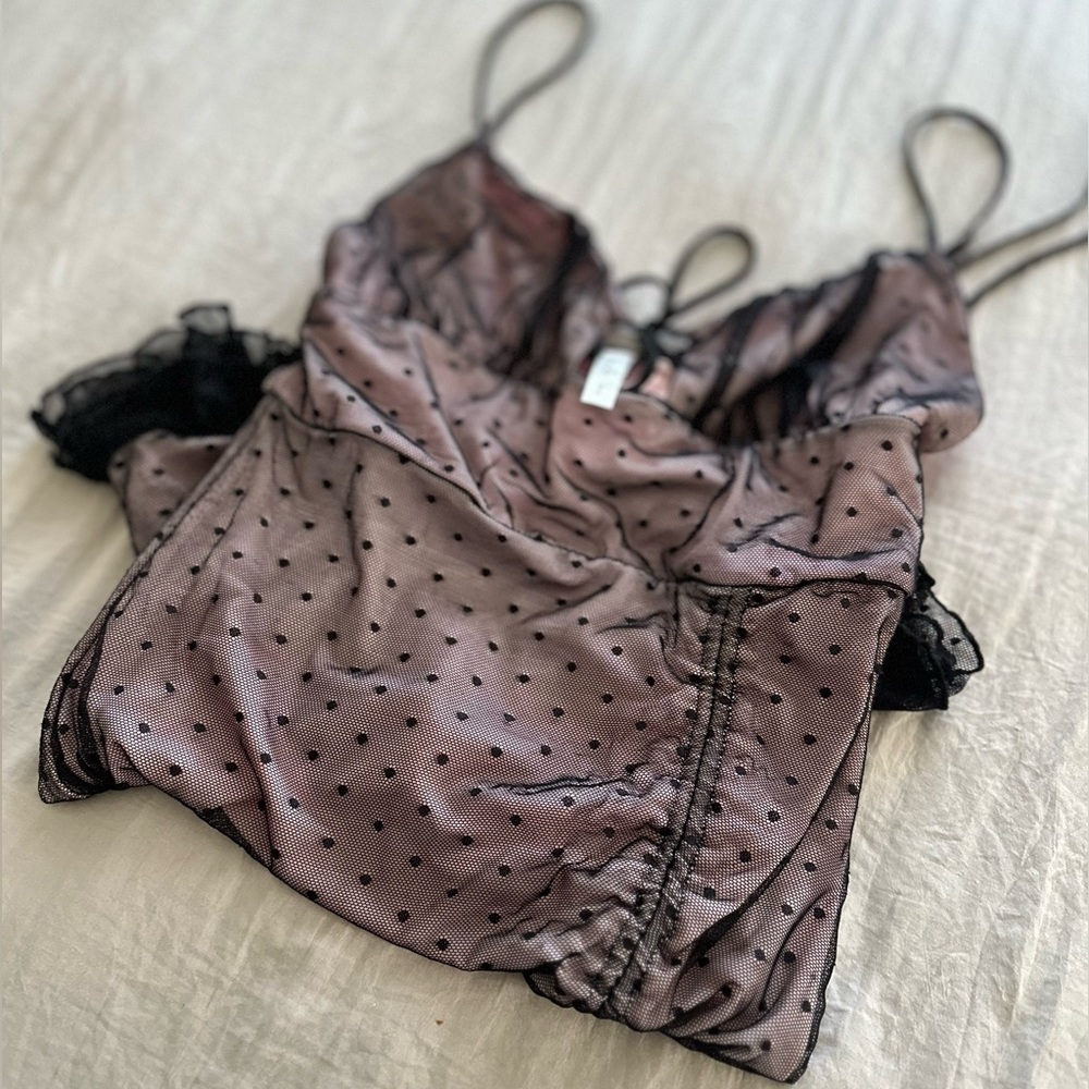 Sophia Ruched Bodycon Dress in Black Mesh